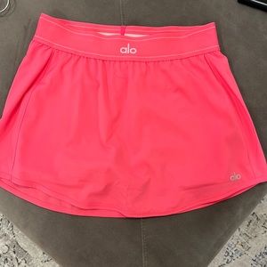 Alo pink skirt